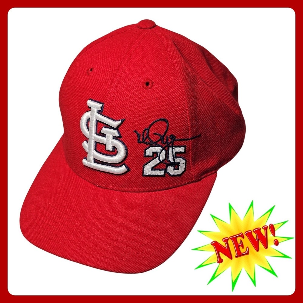 Twins Enterprise Mark McGwire St. Louis Cardinals‎ Hat OS Red NWT